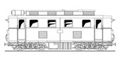 Ferro Train 203-201 - Austrian BBÖ 2070.01/s, diesel loco early version YTB,